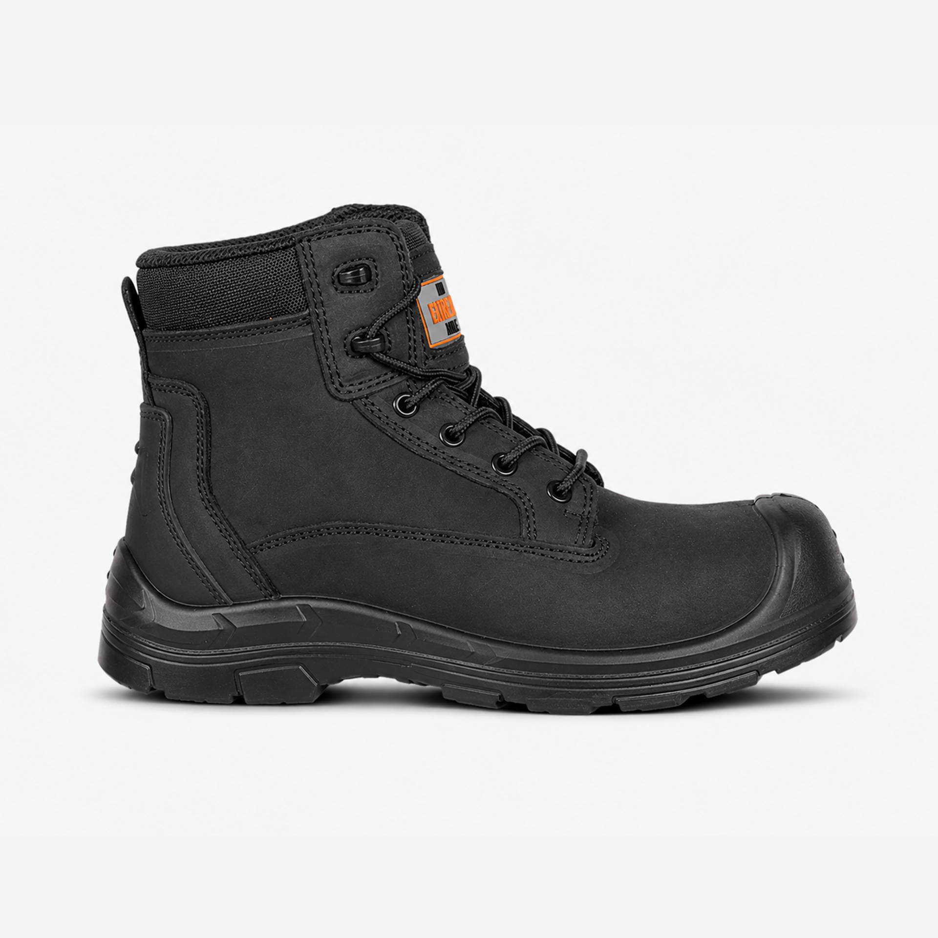 Unbreakable U136 Desert Onyx Mens Composite Toe Safety Boots Black