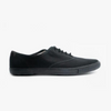 DEK R6300SR Unisex Canvas Lace Up Plimsolls Black