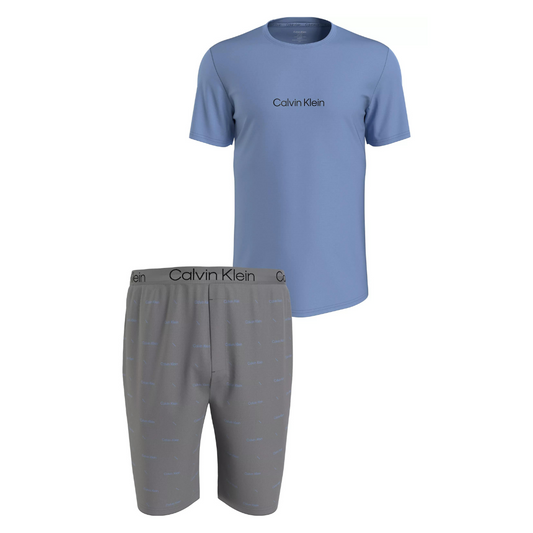 Calvin Klein COTTON STRETCH Mens Short Pyjama Set