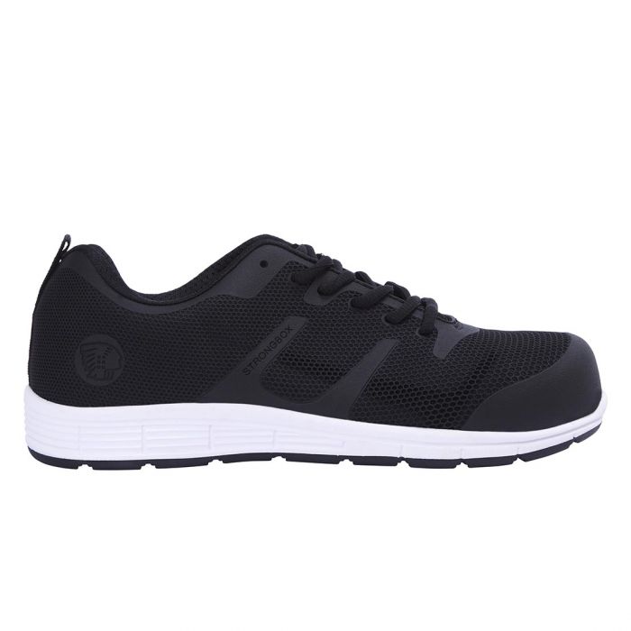 Apache Vault Unisex Aluminium Toe Safety Trainers Black