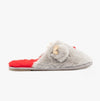 Vero Moda THEA Womens Reindeer Novelty Mule Slippers Ash