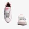 Victoria BERLIN LEATHER & NEON Womens Trainers Chicle