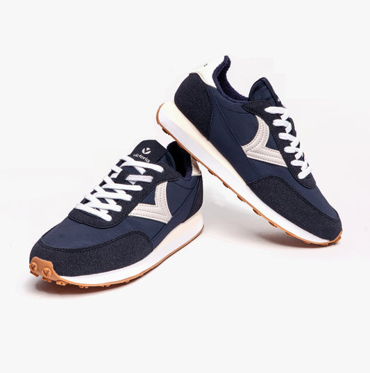 Victoria ASTRO MONOCHROME NYLON Womens Trainers Navy