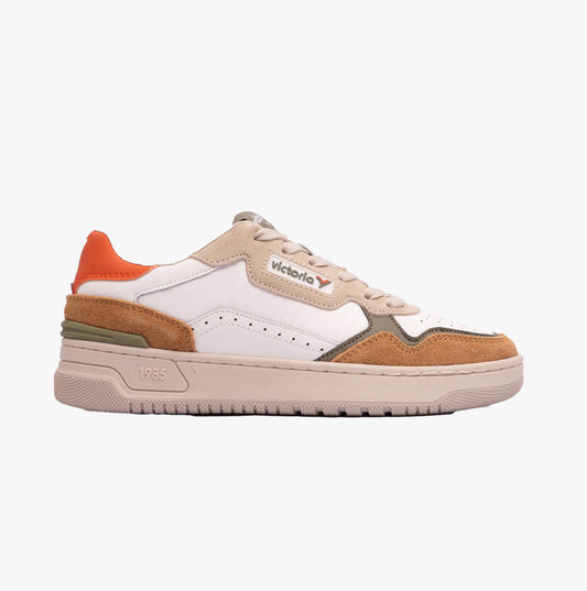 Victoria C80 - CASUAL PATCH COLORS Womens Trainers Taupe