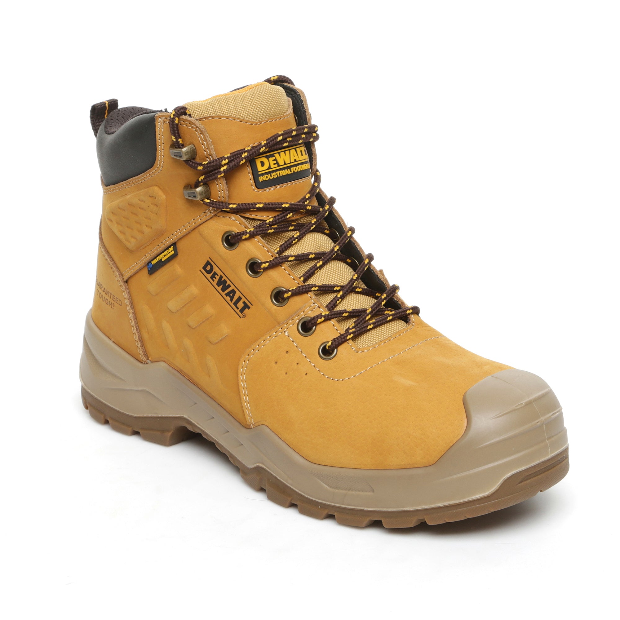 Dewalt Mentor Mens Steel Toe Safety Boots Wheat