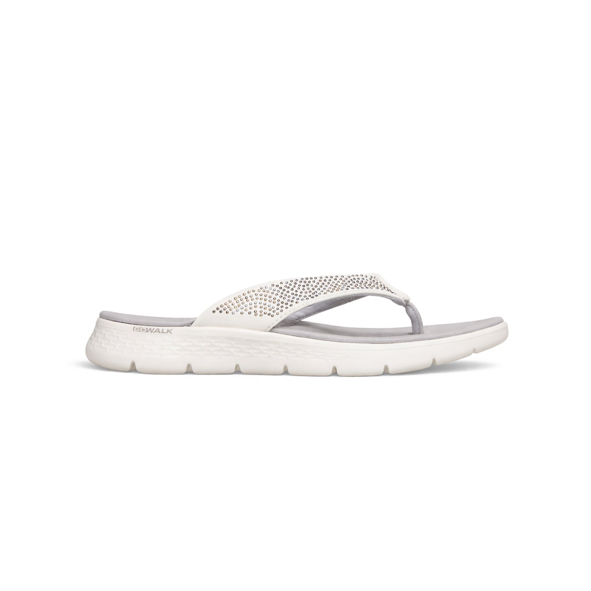 Skechers GO WALK FLEX SANDAL - MAREN Womens Toe-Post Sandals White