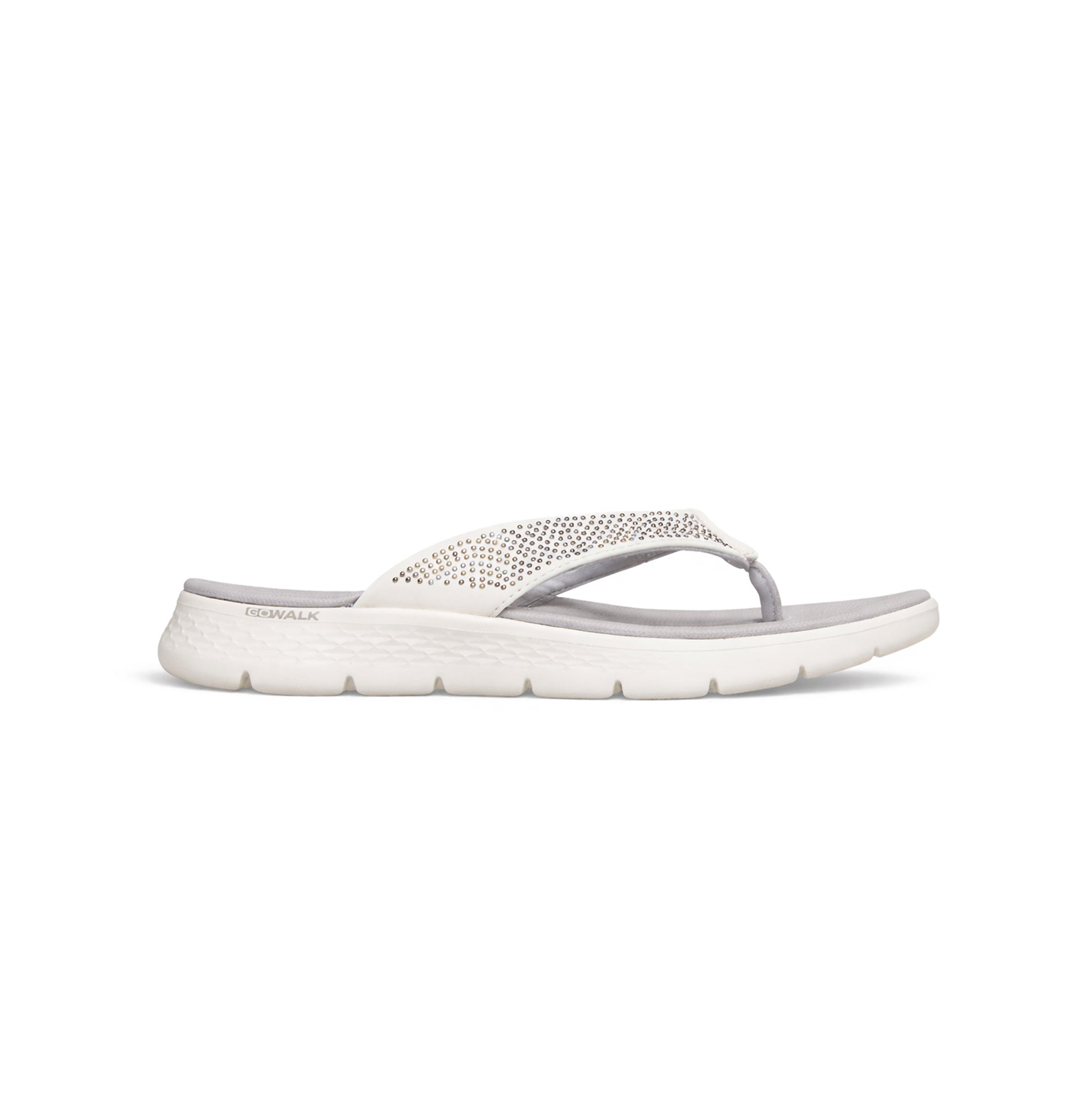 Skechers GO WALK FLEX SANDAL - MAREN Womens Toe-Post Sandals White