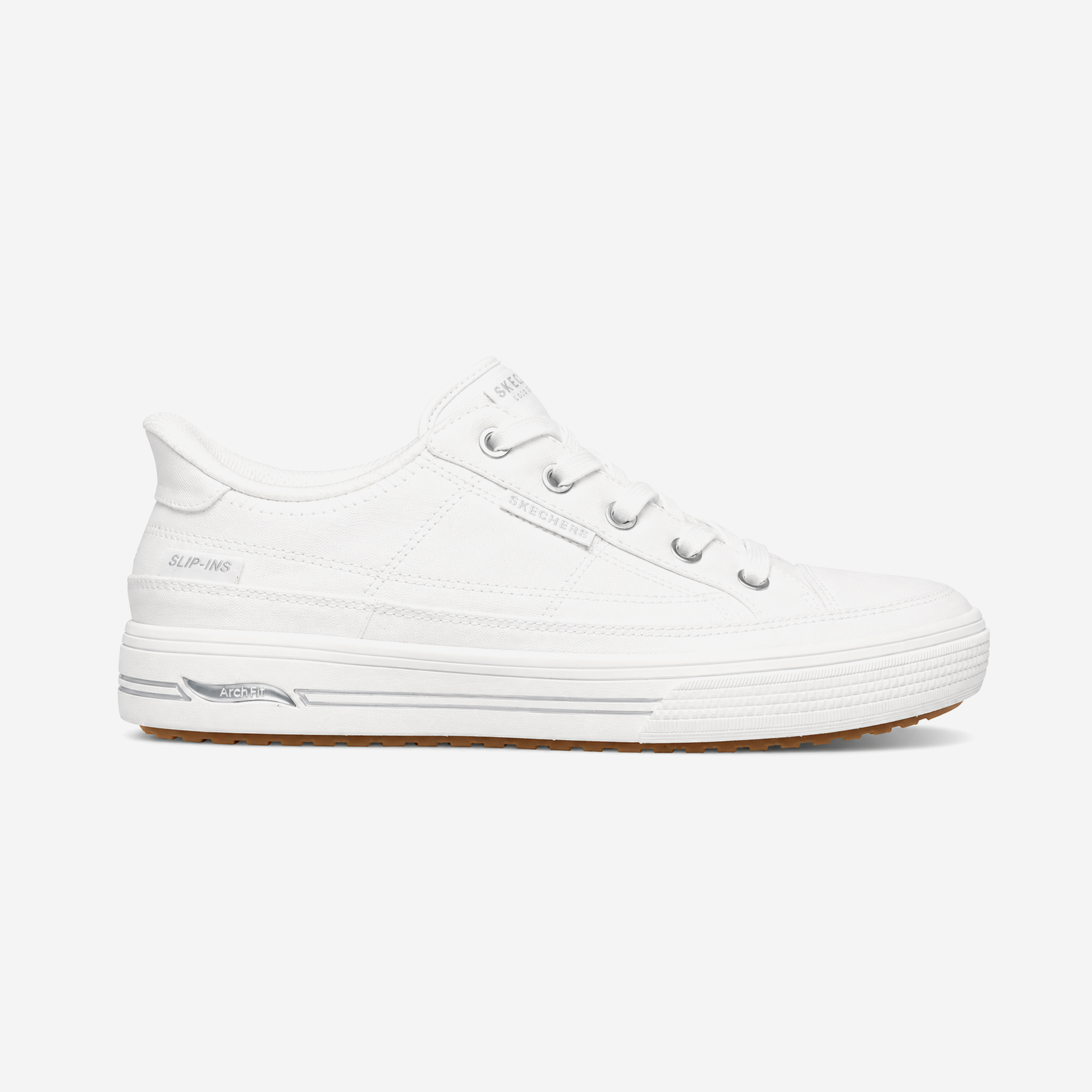 Skechers ARCH FIT ARCADE SEE YA THERE Womens Trainers White