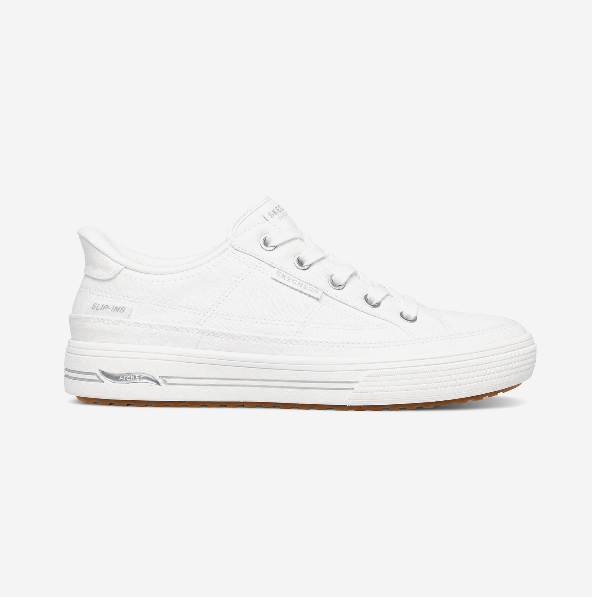Skechers ARCH FIT ARCADE SEE YA THERE Womens Trainers White