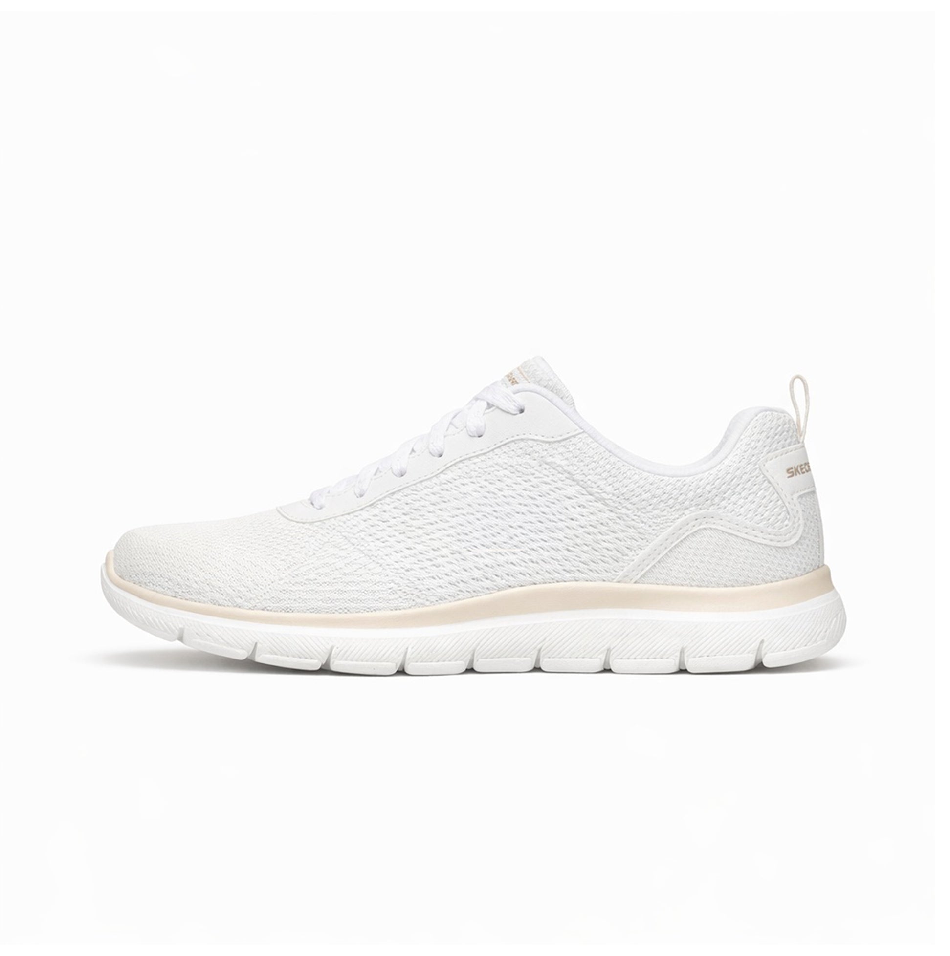 Skechers SUMMITS-QUIET DREAM Womens Casual Trainers White Natural
