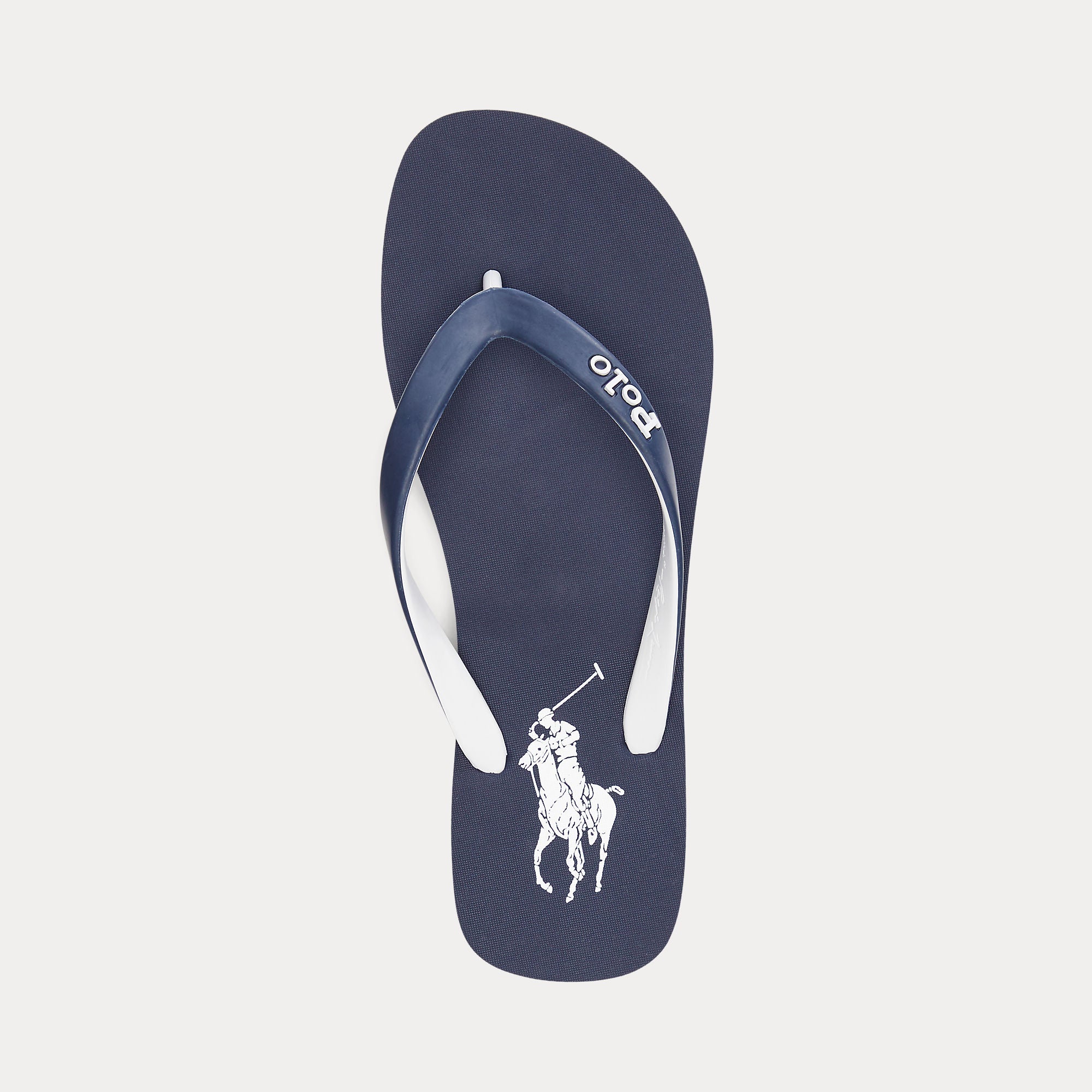 Polo Ralph Lauren BOLT Mens Flip-flops Navy/White