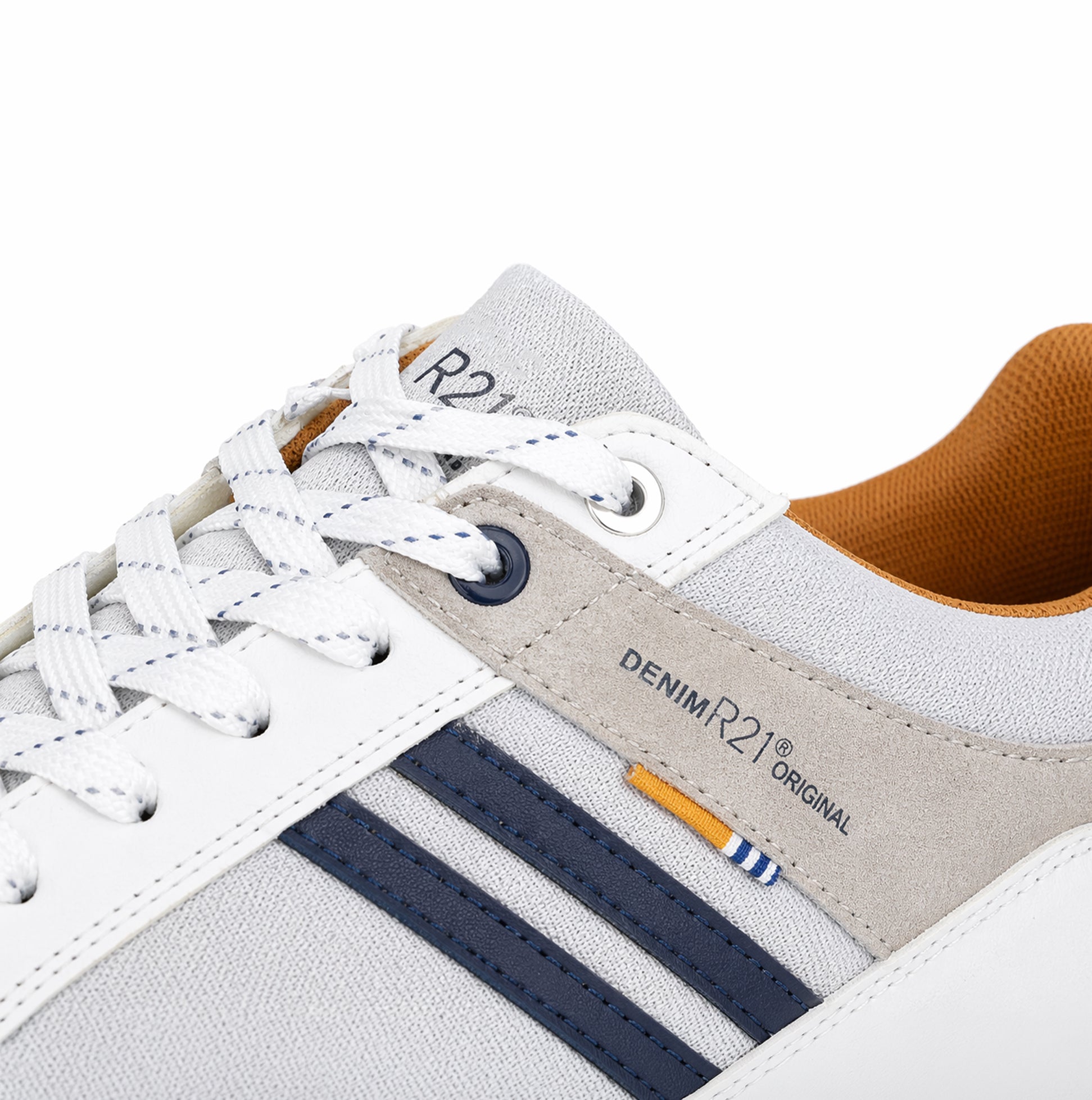 R21 Original M563 Mens Casual Shoes Grey/White