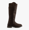 Woodland BAILEY Womens Leather Country Boots Dark Brown