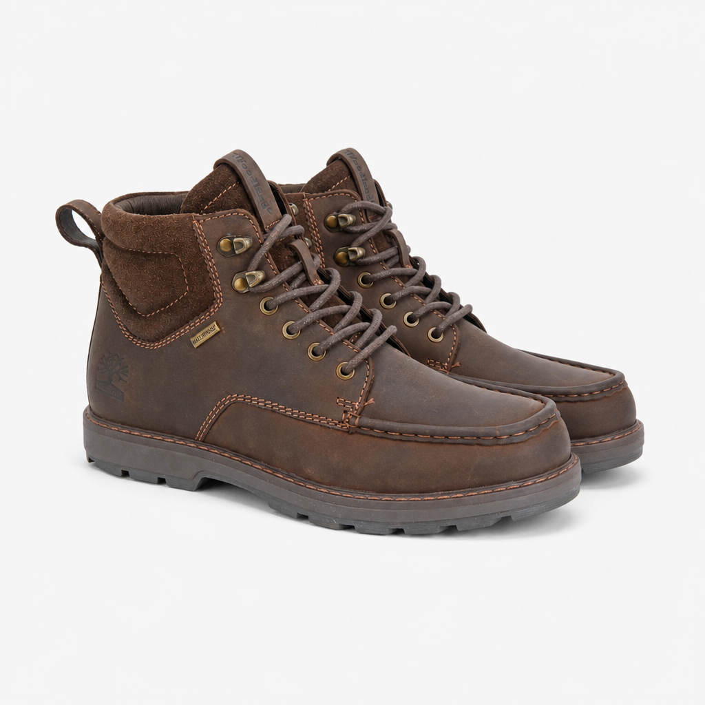 Woodland JIMMY Mens Ankle Boots Brown