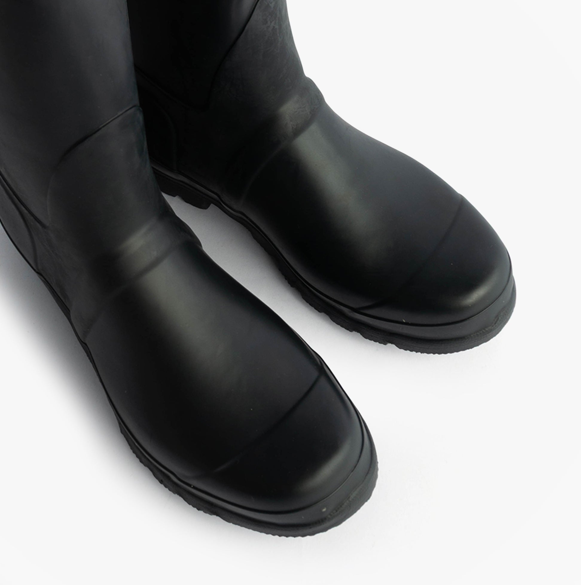 Woodland COUNTRY Wide Calf Unisex Buckle Wellington Boots Navy Blue