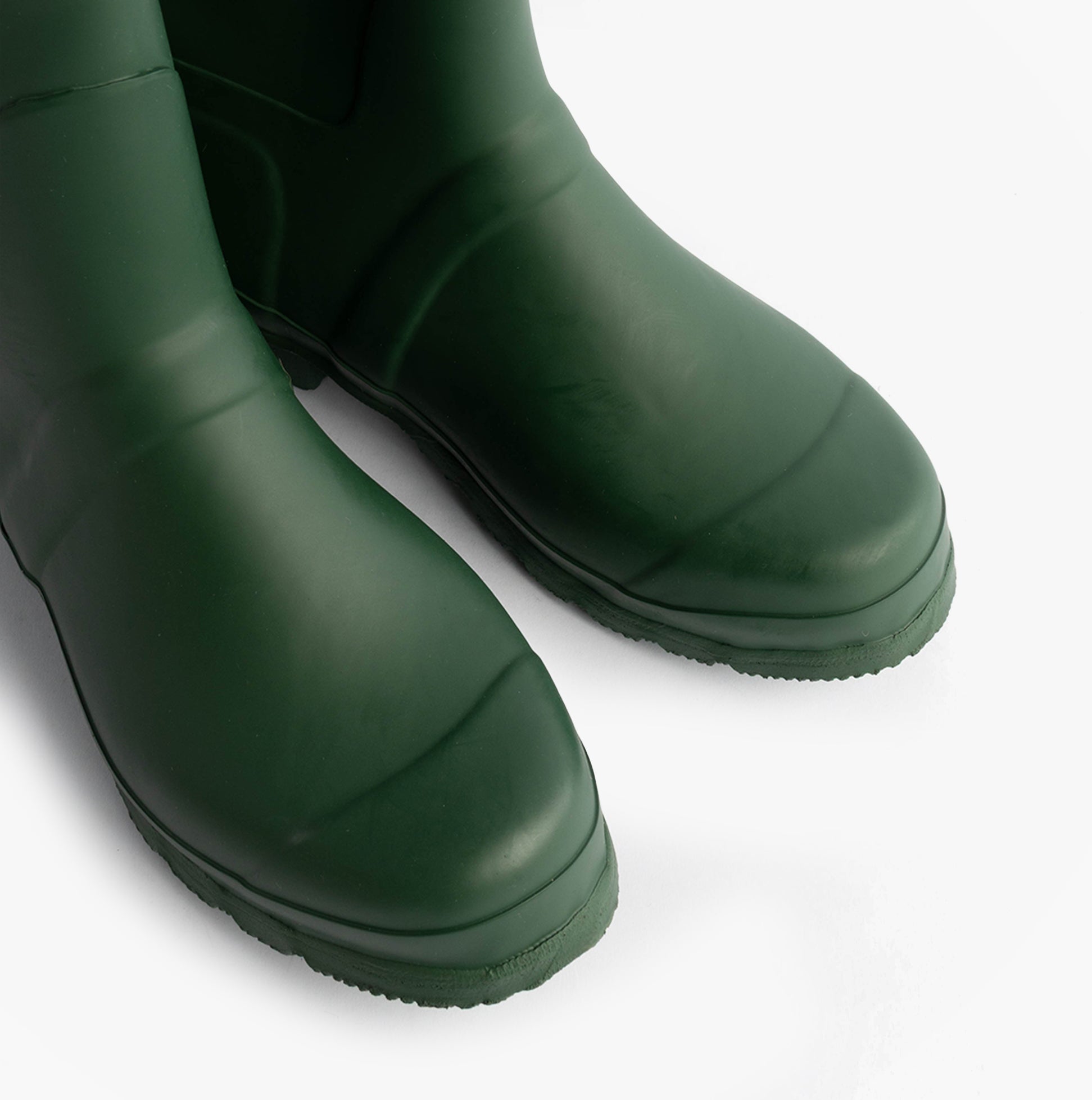Woodland COUNTRY Wide Calf Unisex Buckle Wellington Boots Green