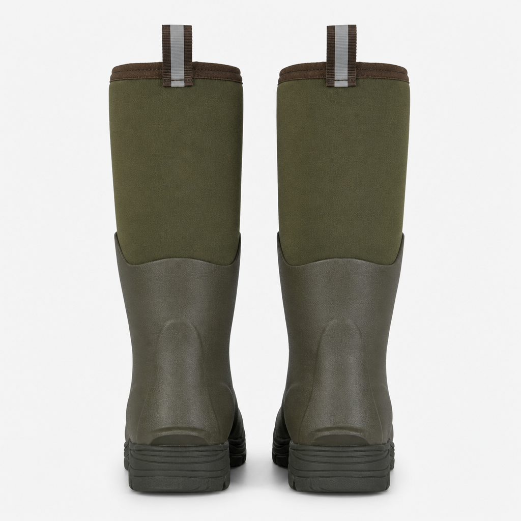 Woodland MARLEY Unisex Adults Tall Boots Olive Green