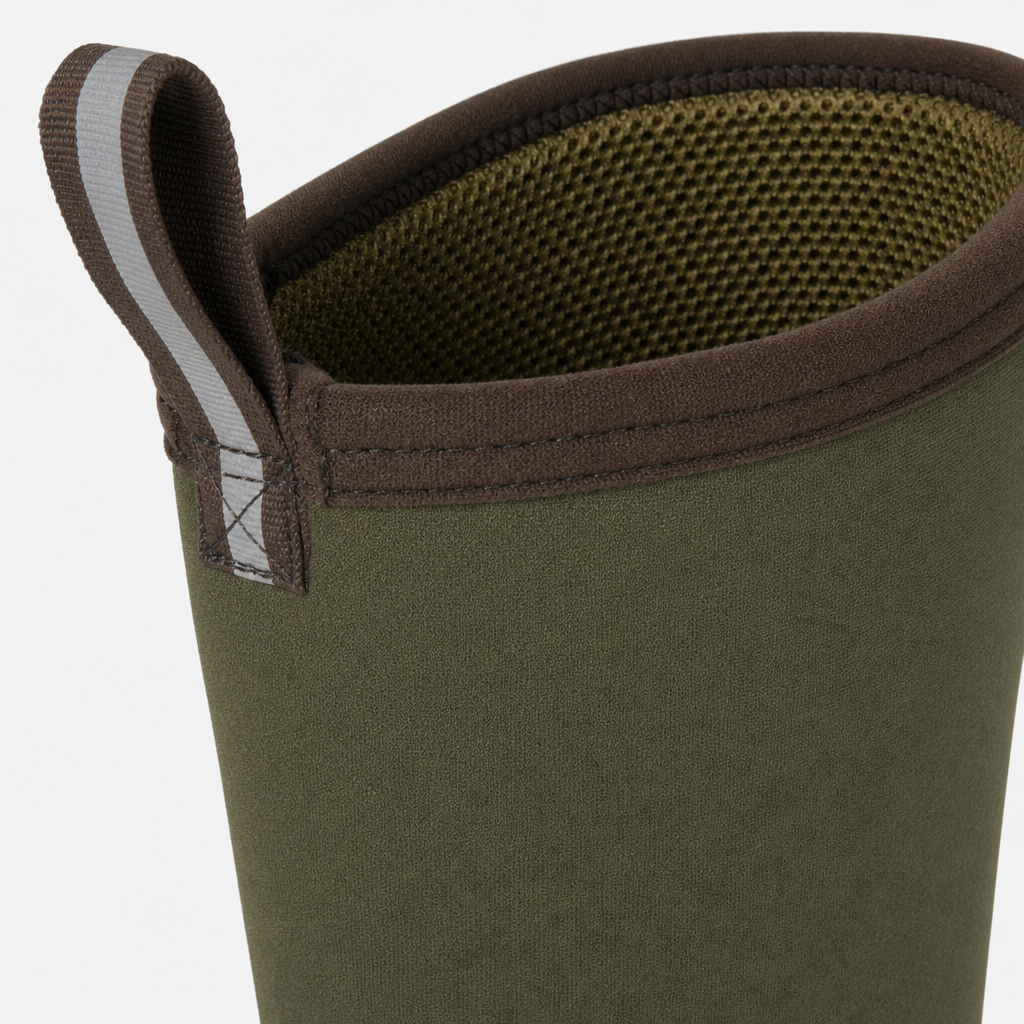 Woodland MARLEY Unisex Adults Tall Boots Olive Green