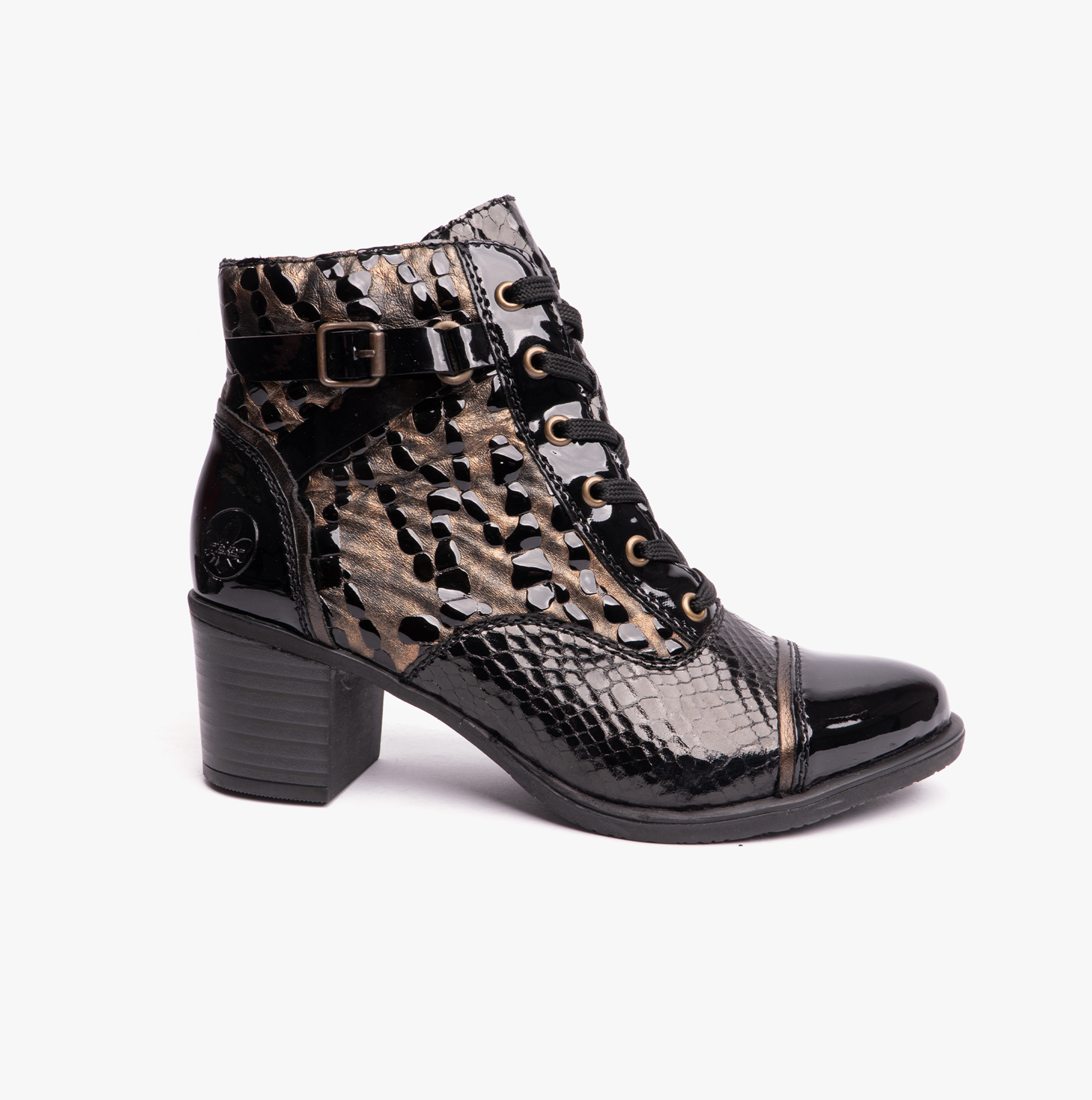 Rieker Y2032-00 Womens Boots Black