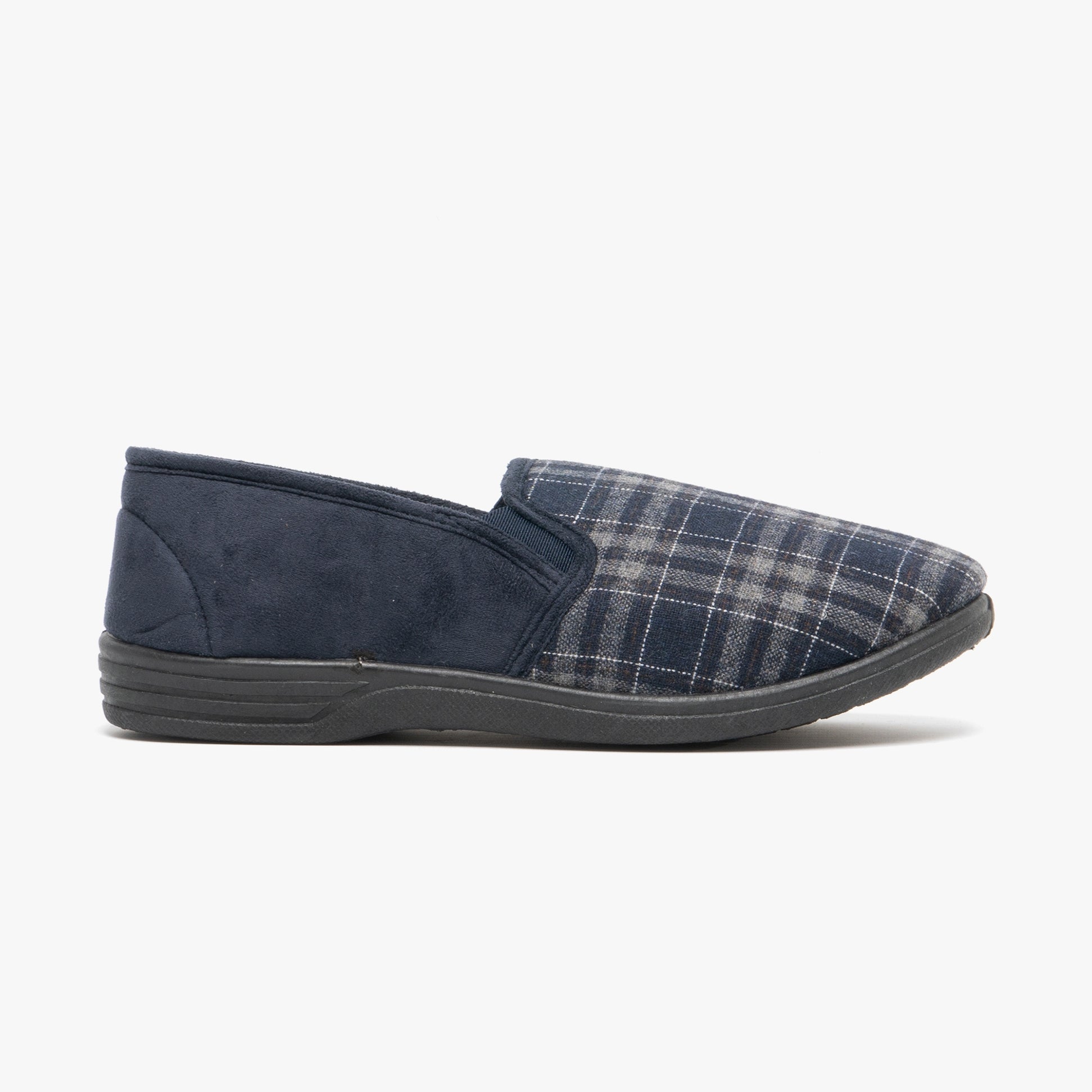 Zedzzz HARLEY Mens Full Slippers Navy