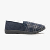 Zedzzz HARLEY Mens Full Slippers Navy