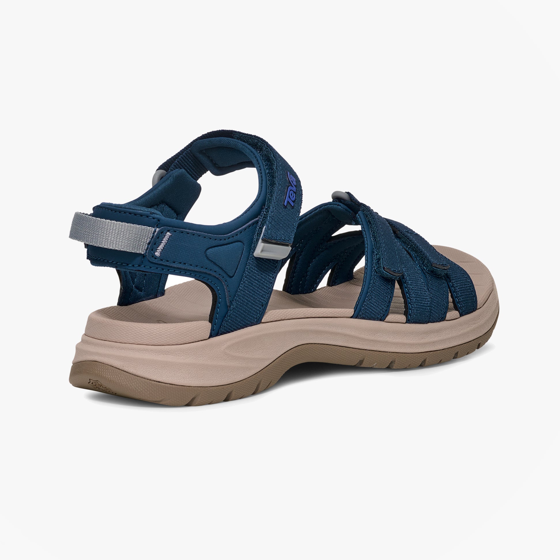 Teva TIRRA SPORT Womens Cross Strap Sandals Blue Opal
