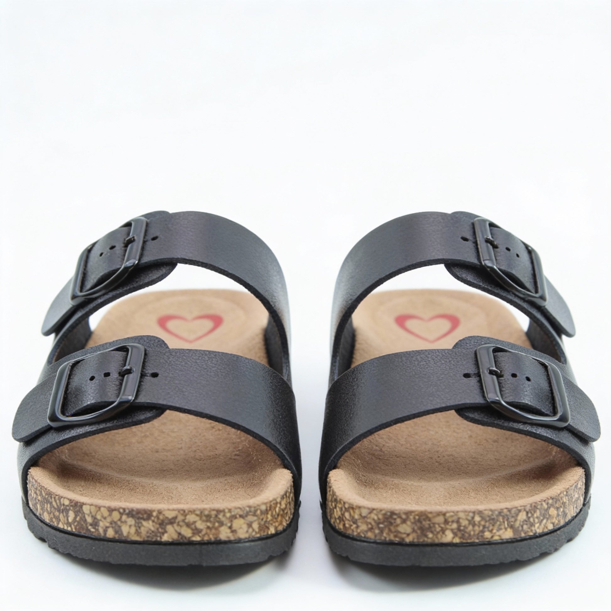 Heavenly Feet HARMONY2 Womens Mules Sandals Black
