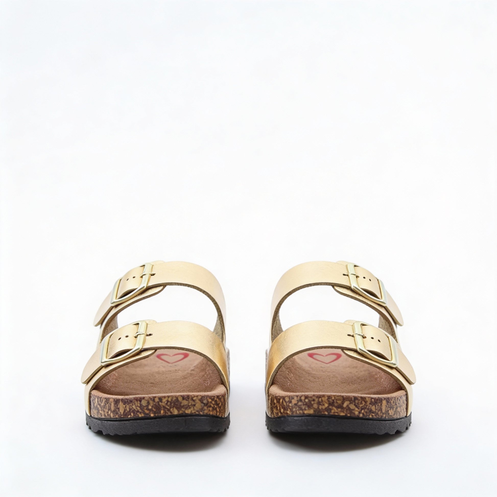 Heavenly Feet HARMONY2 Womens Mules Sandals Gold