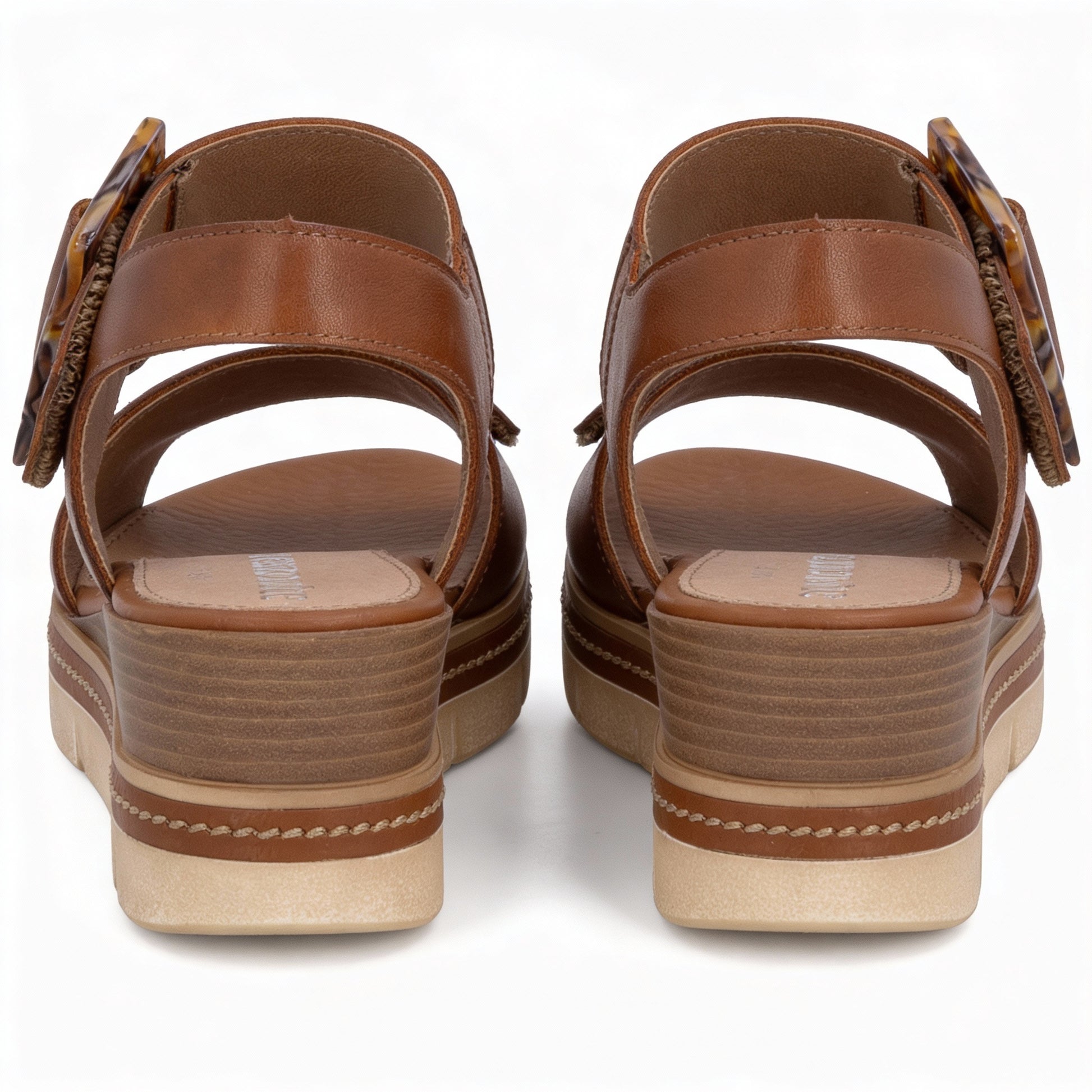 Remonte JERILYN Womens Wedge Sandals Tan