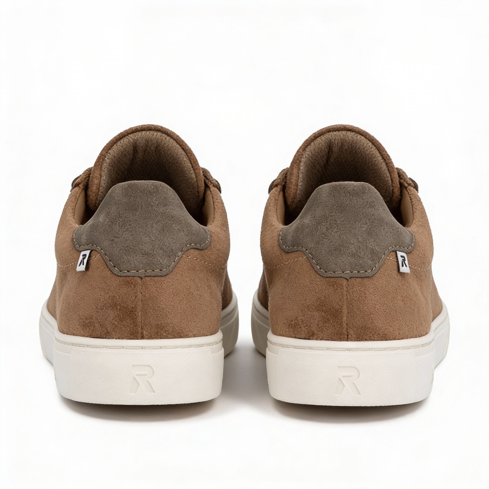 Rieker NASH Mens Court Trainers Tan