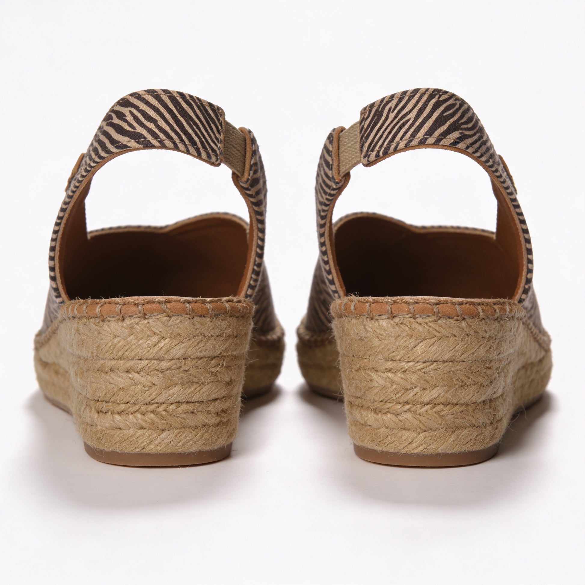 Toni Pons BERNIA-P Womens Wedge Sandals Zebra