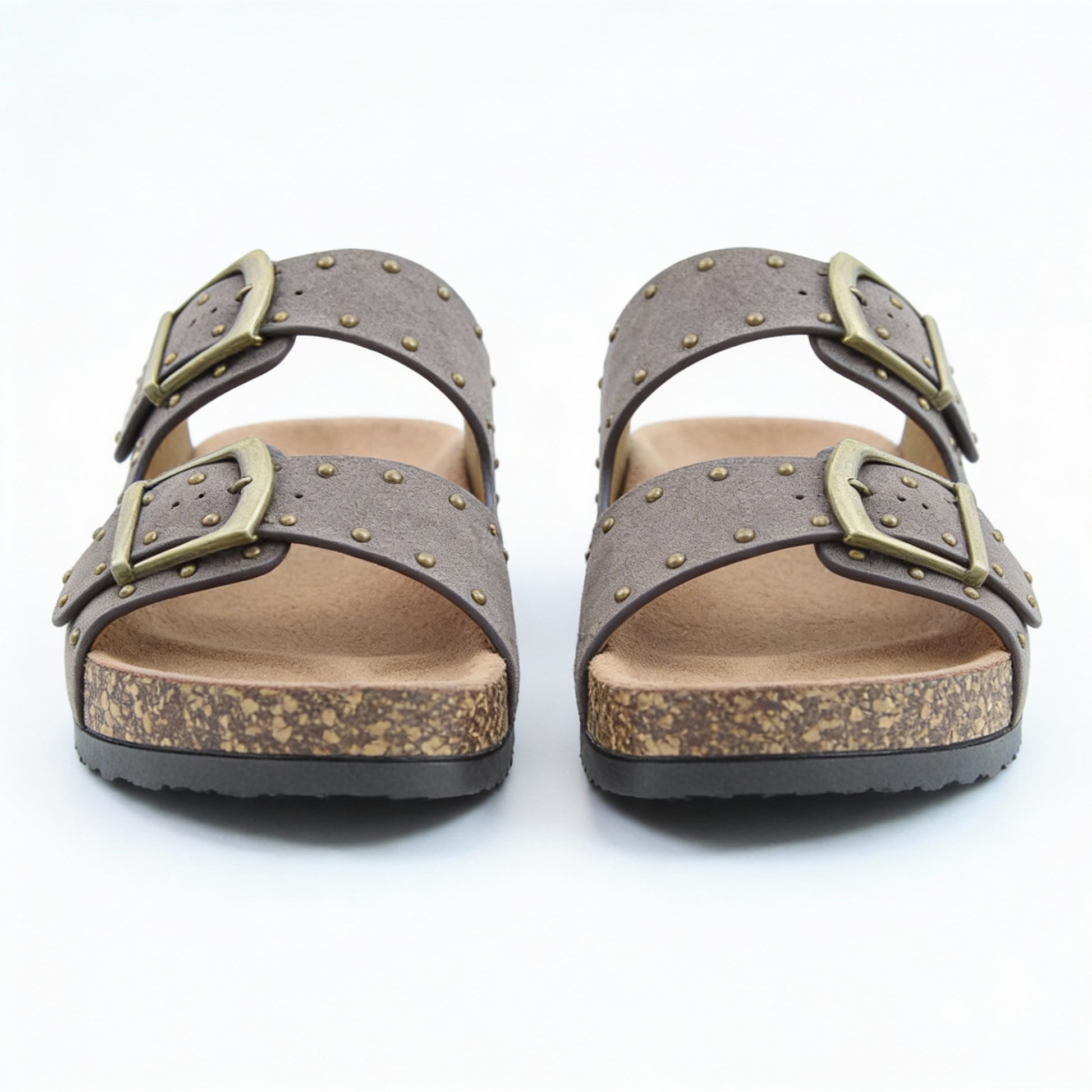 Heavenly Feet POLLY Womens Mules Sandals Bark