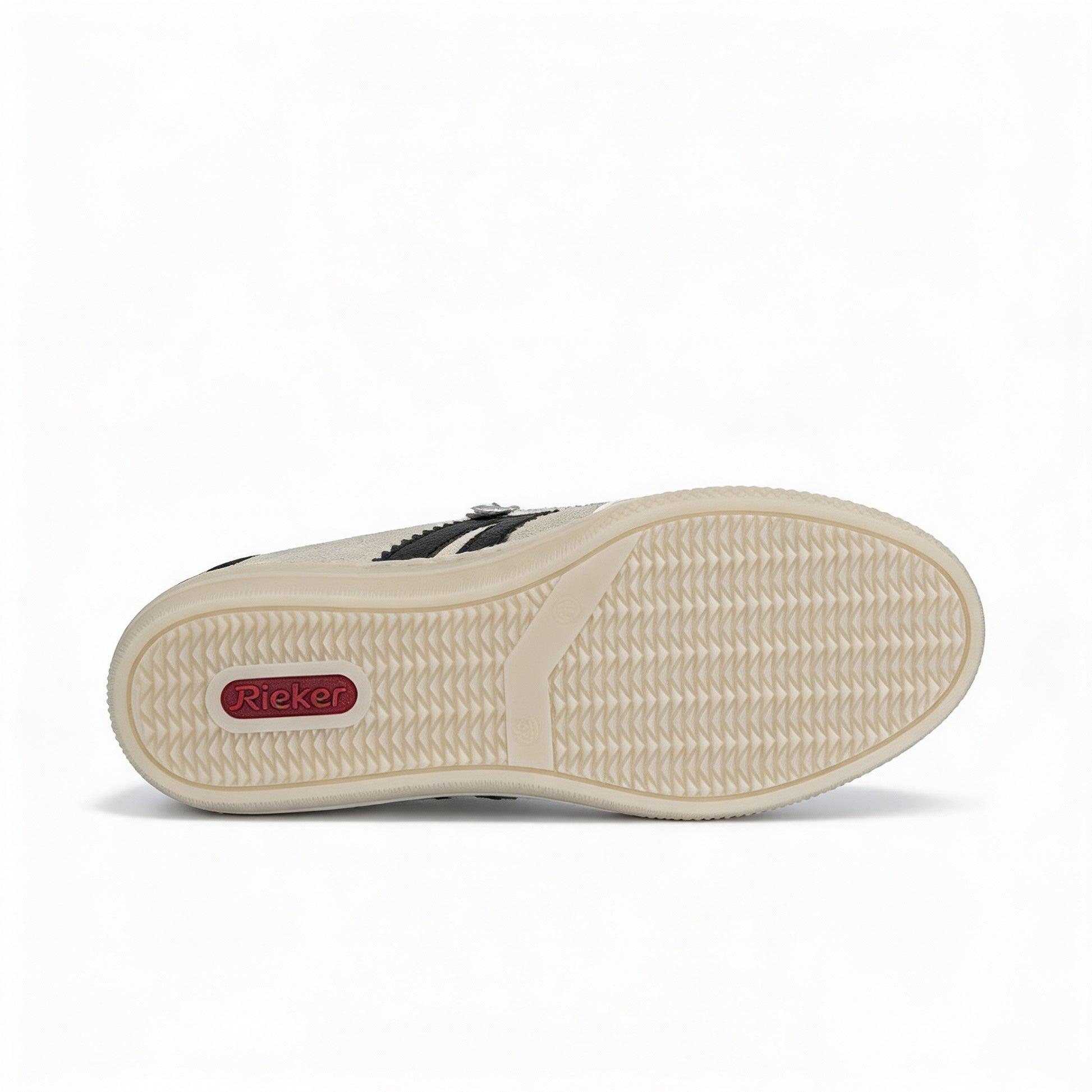 Rieker ENYA Womens Court Trainers Off White