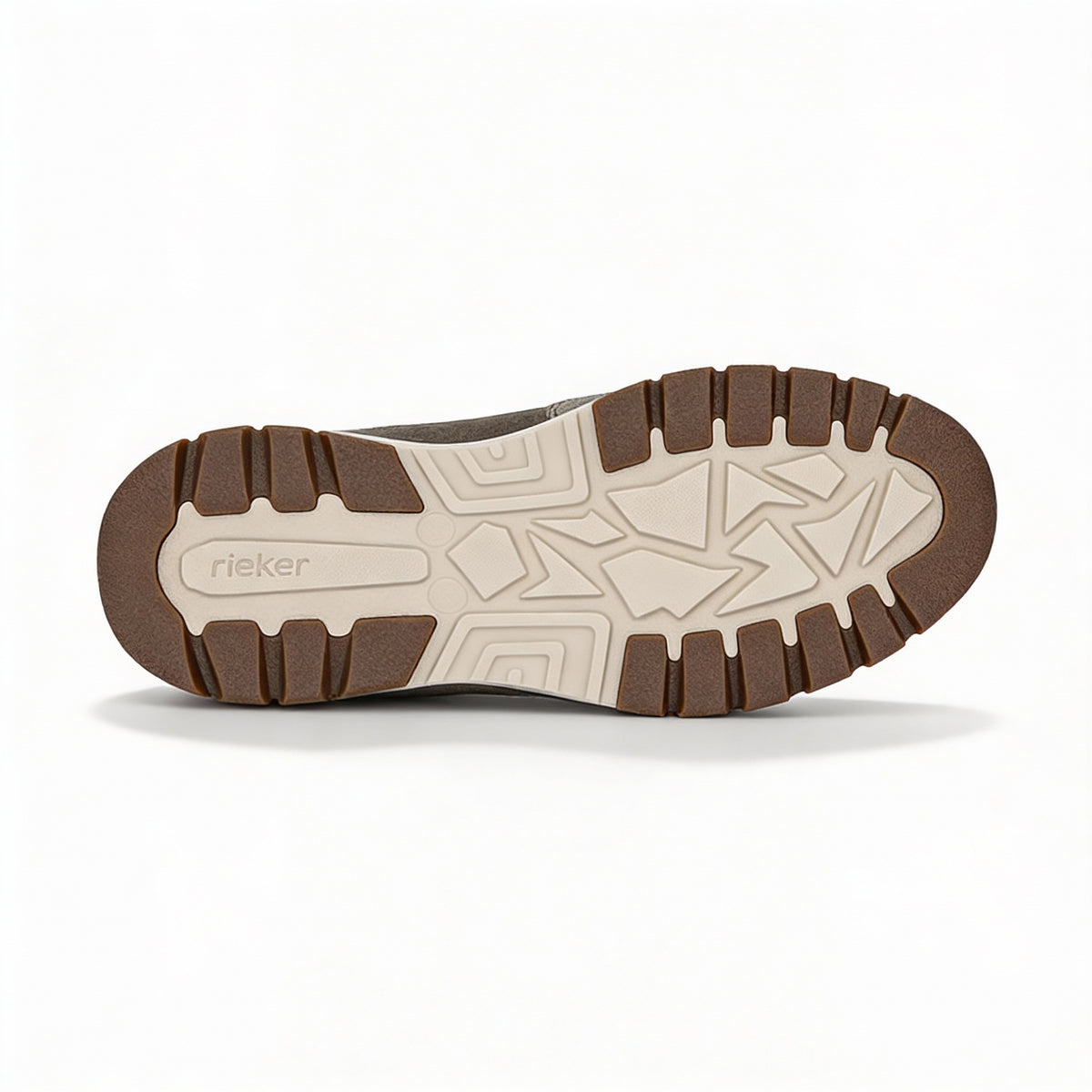 Rieker B9350 Mens Comfort Trainers Brown