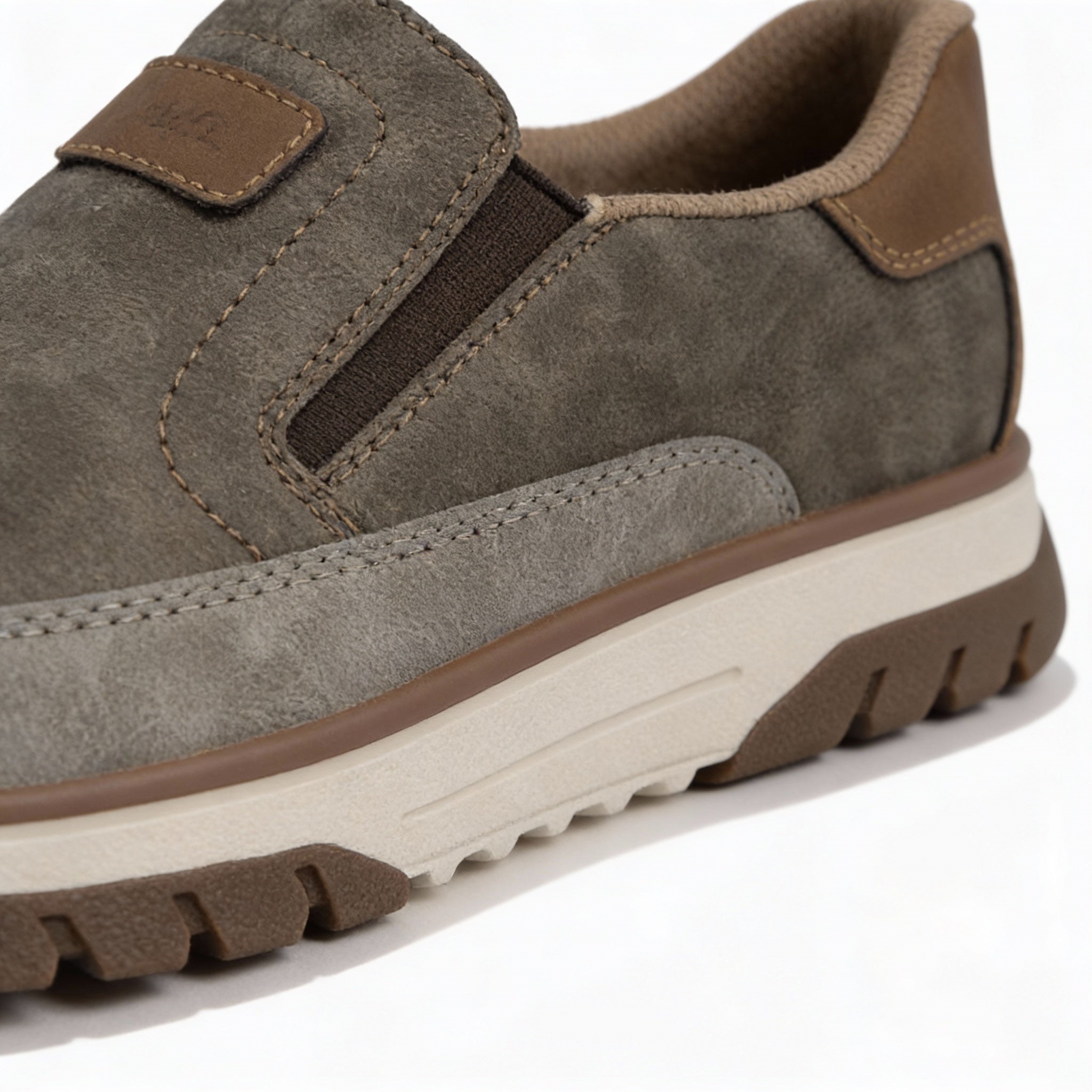 Rieker STAN Mens Comfort Trainers Brown