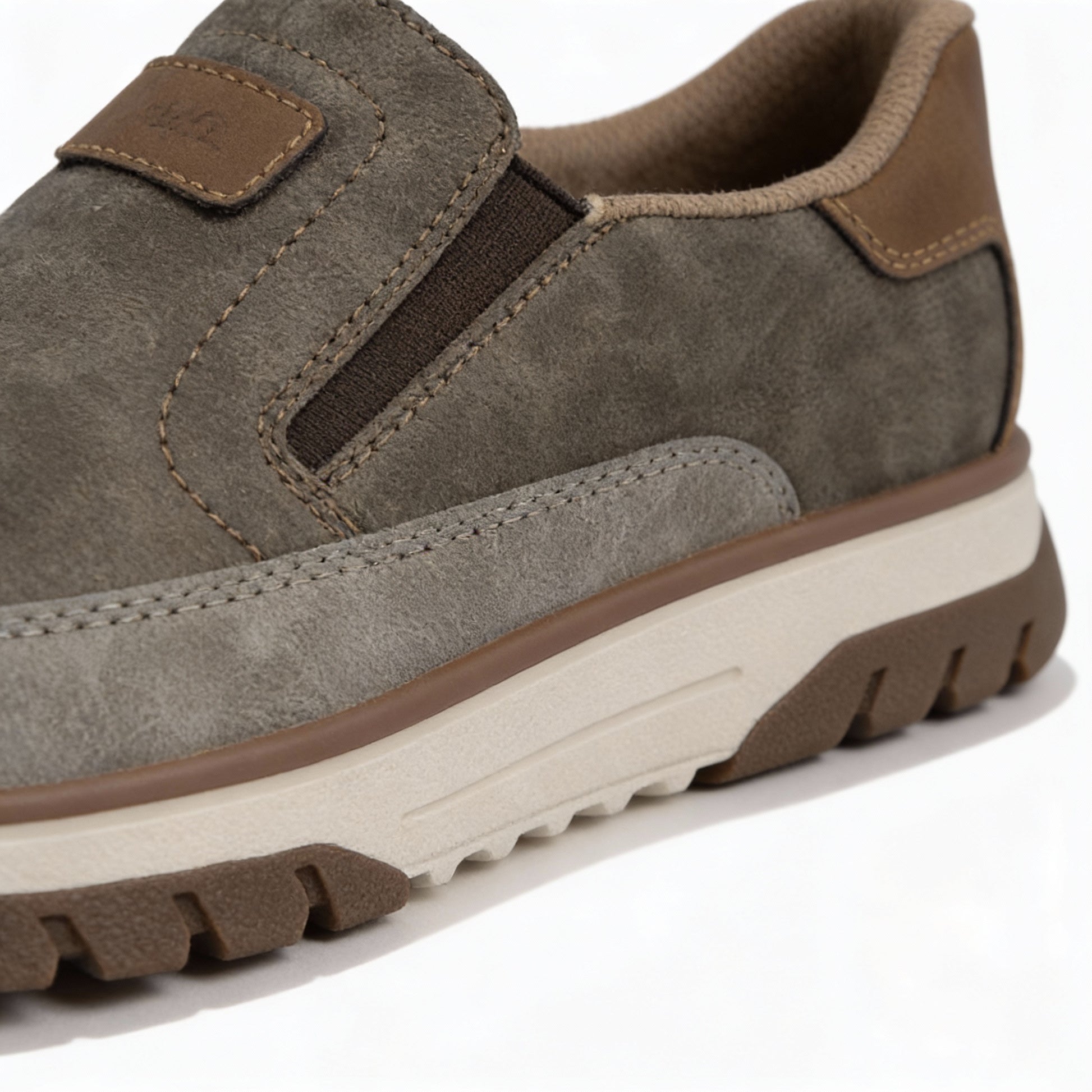 Rieker STAN Mens Comfort Trainers Brown