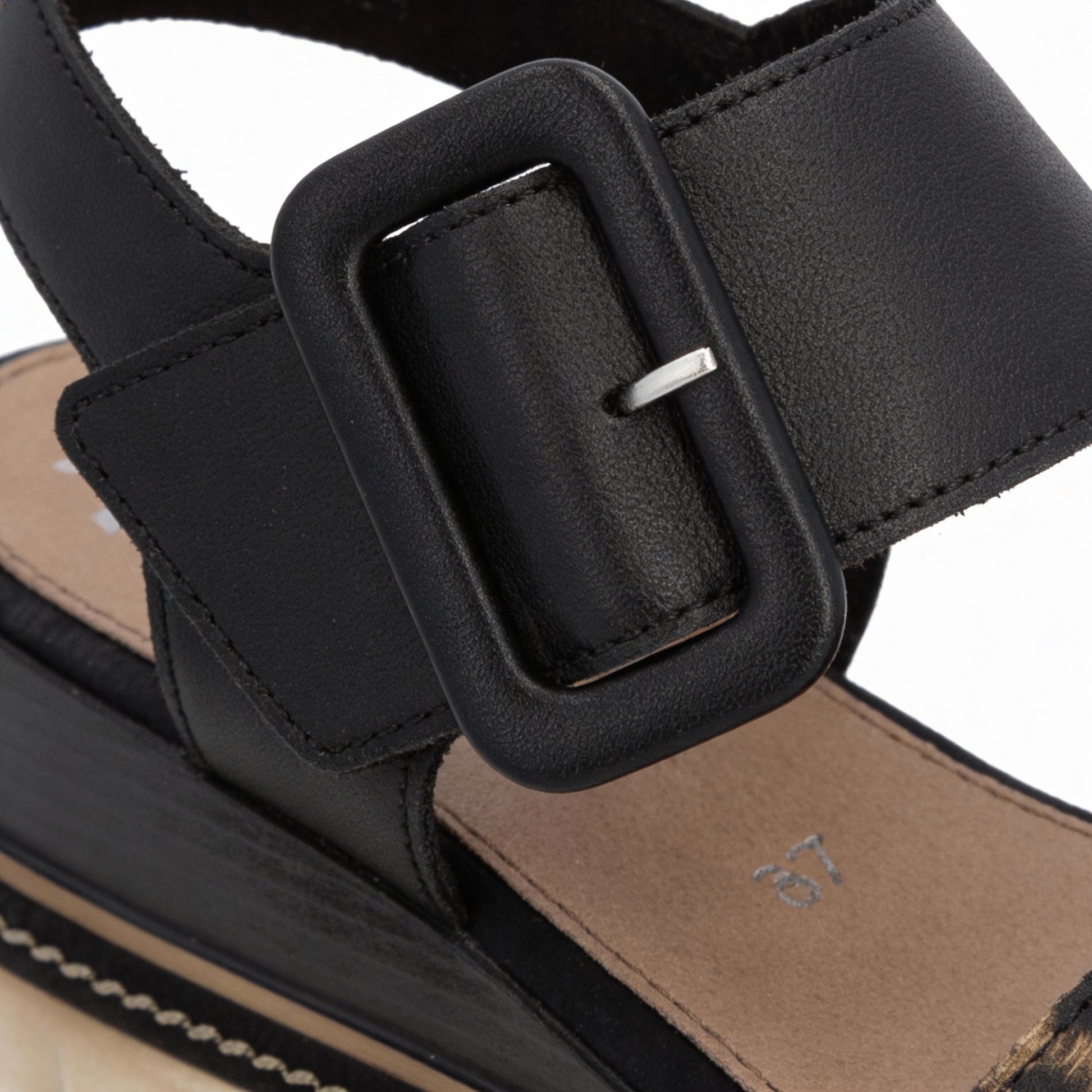 Remonte JERILYN Womens Wedge Sandals Black