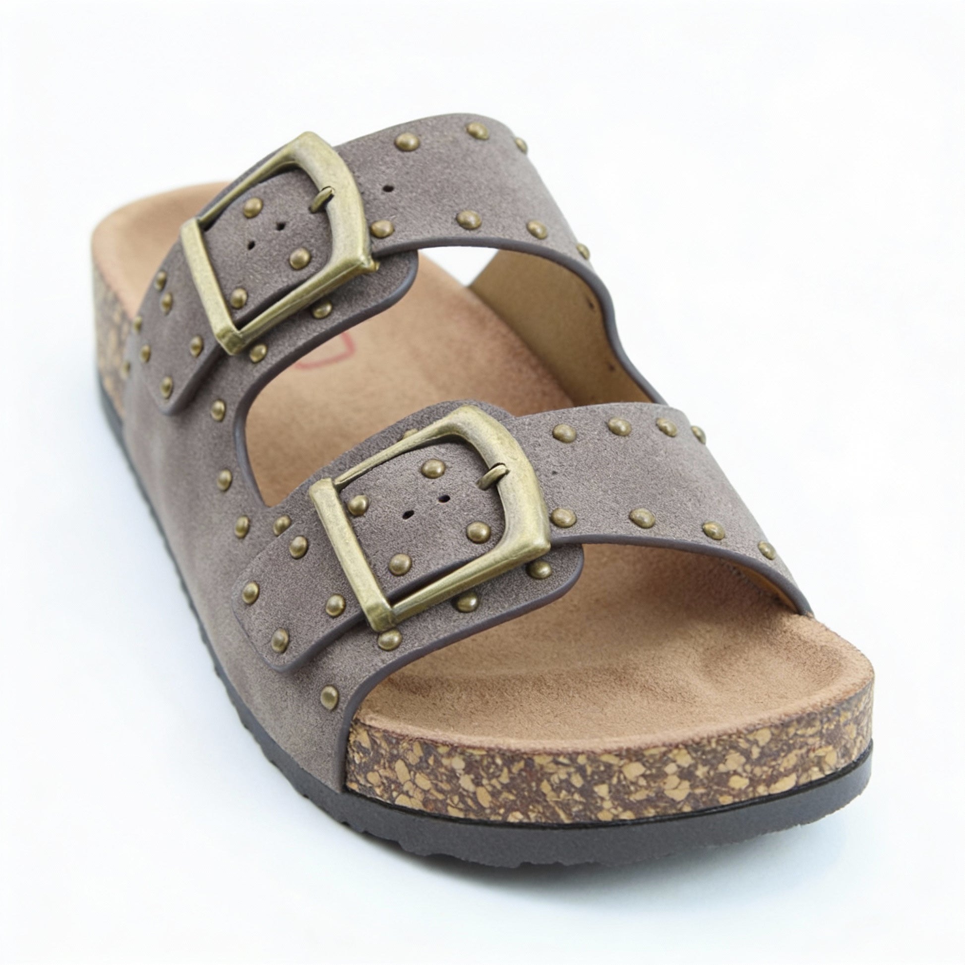 Heavenly Feet POLLY Womens Mules Sandals Bark