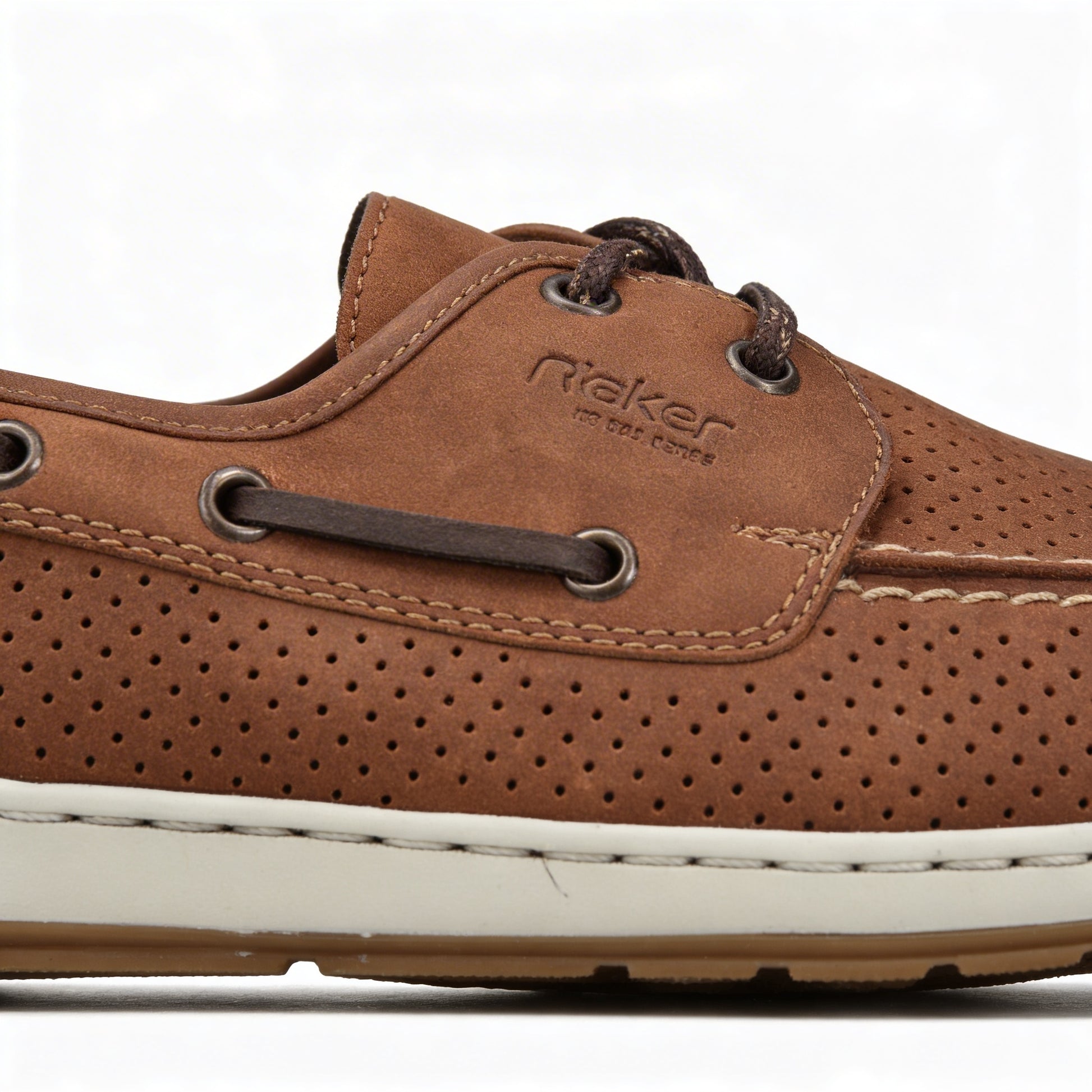 Rieker 08816-24 Mens Loafer Shoes Brown