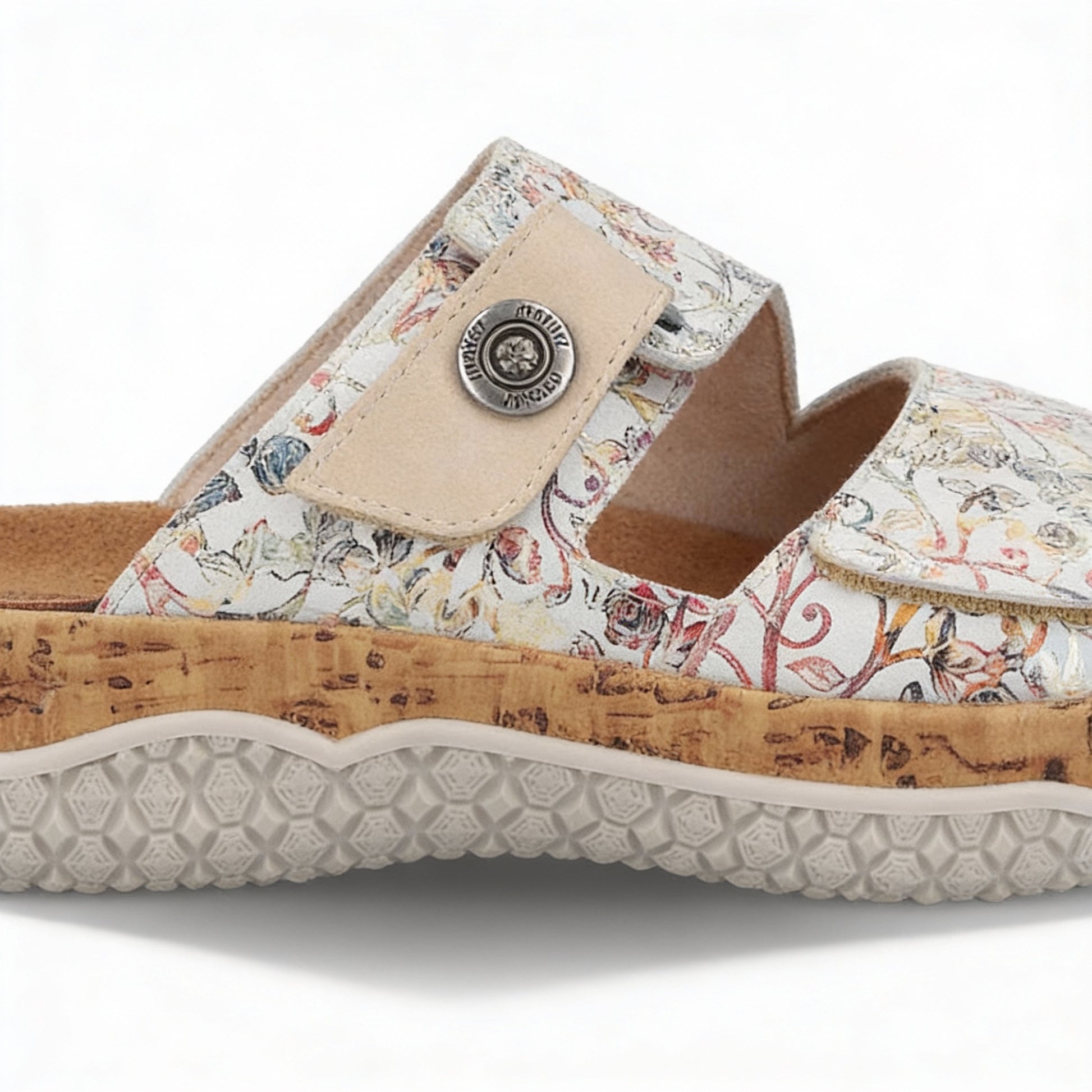 Rieker V0300 Womens Cross Strap Sandals Multi