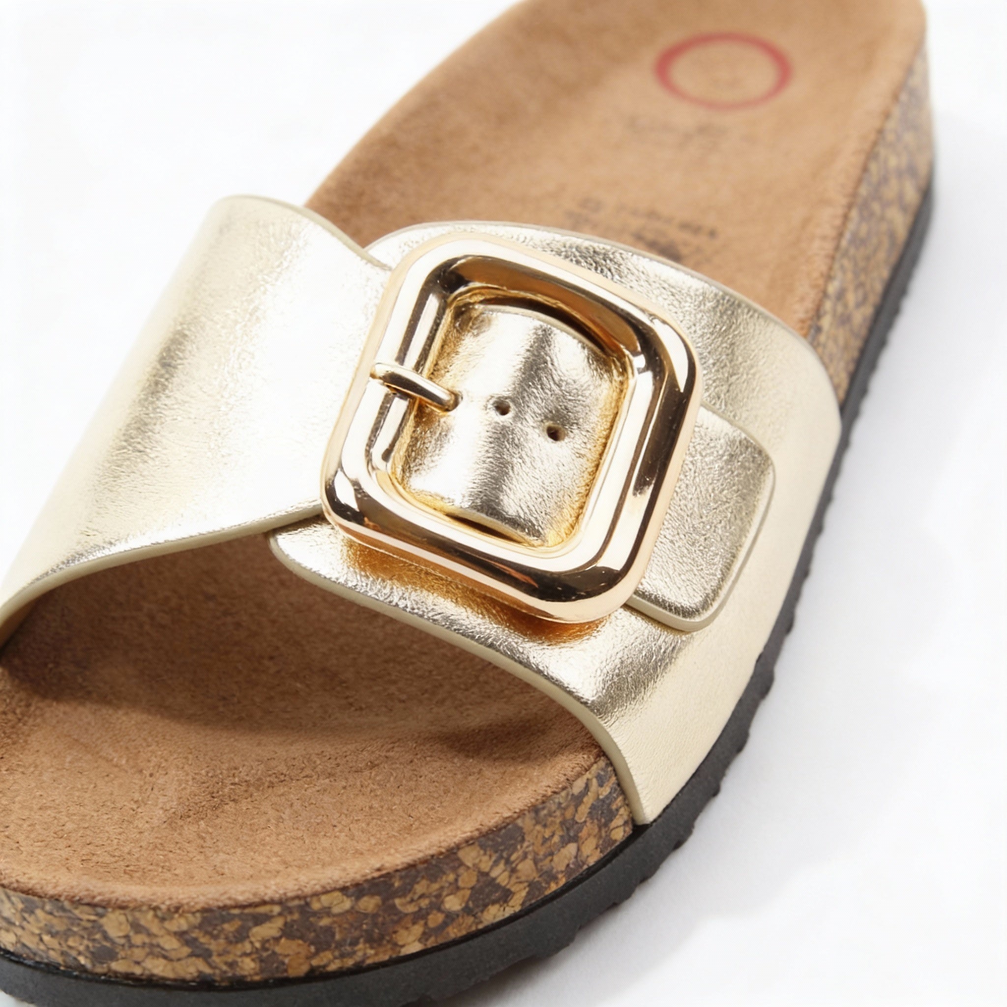 Heavenly Feet IGGY Womens Mules Sandals Gold