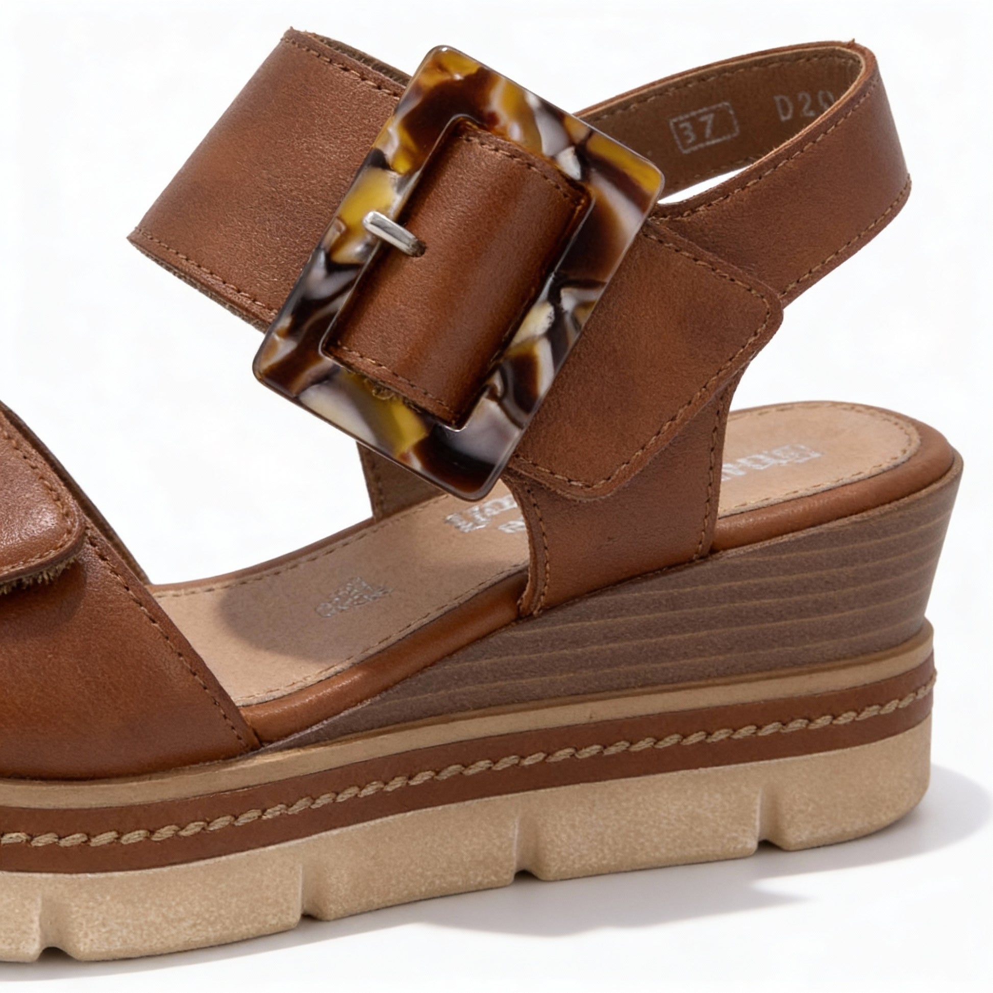 Remonte JERILYN Womens Wedge Sandals Tan