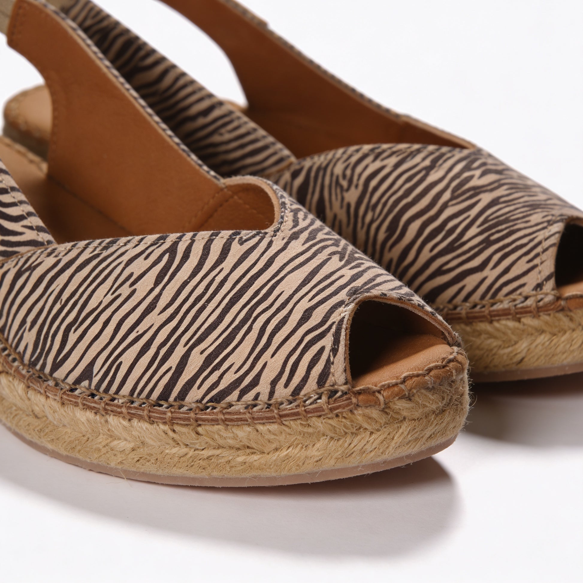 Toni Pons BERNIA-P Womens Wedge Sandals Zebra