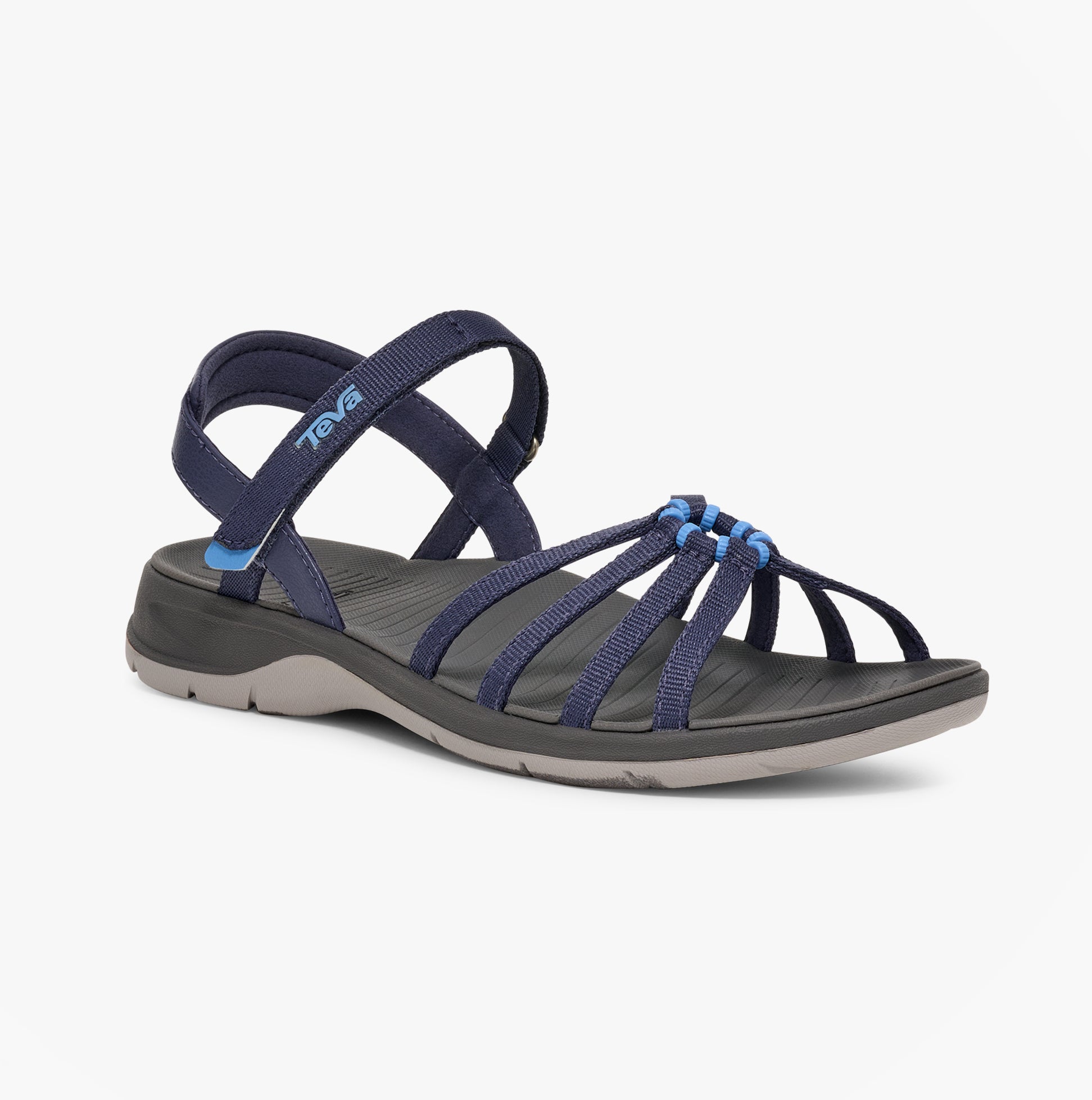 Teva TIRRATRAVELER Womens Cross Strap Sandals Crown Blue