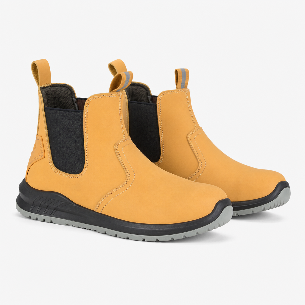 Grafters TOBY Mens Dealer Boots Honey