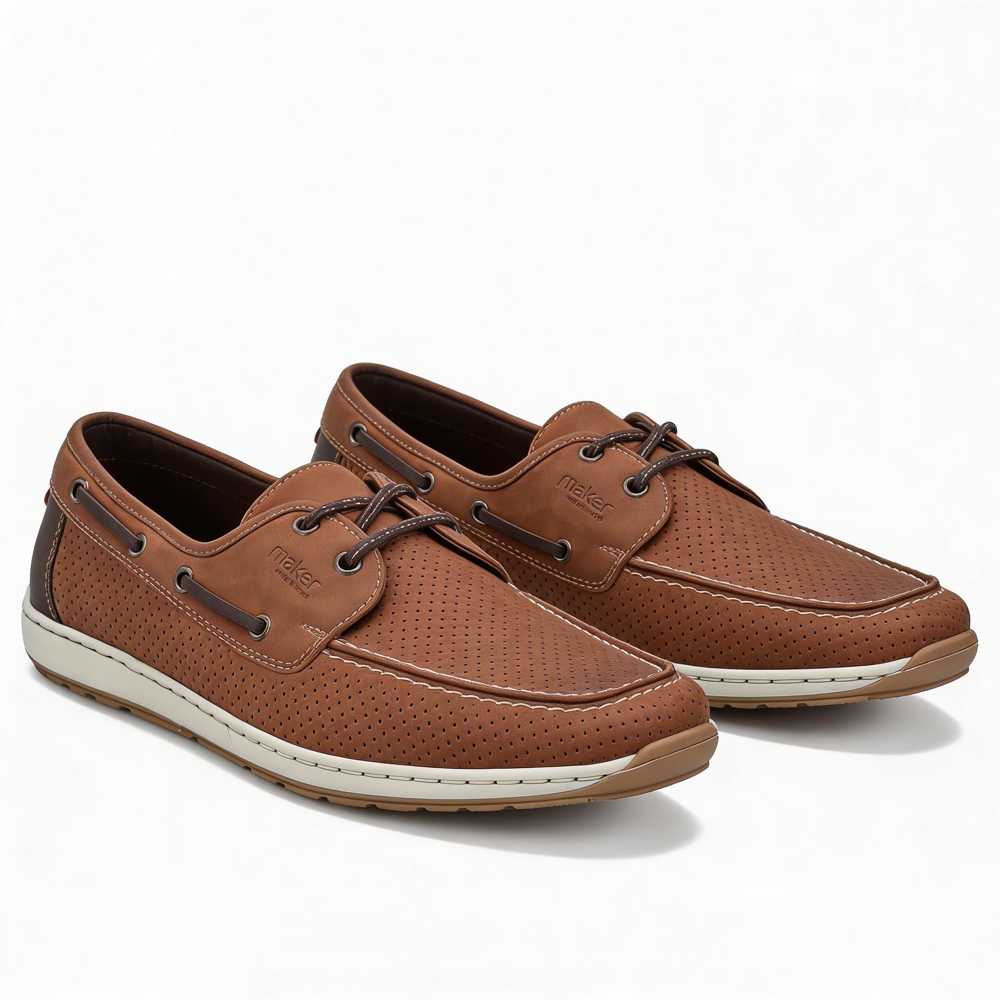 Rieker 08816-24 Mens Loafer Shoes Brown