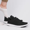 Kizik LIMA Unisex Adults Trainers Black