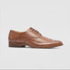 Goor MASON Mens Wingtip Brogues Brown