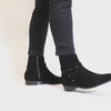 Club Cubano RAUL Mens Boots Black