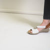 Rieker 624H6-81 Womens Sandals White